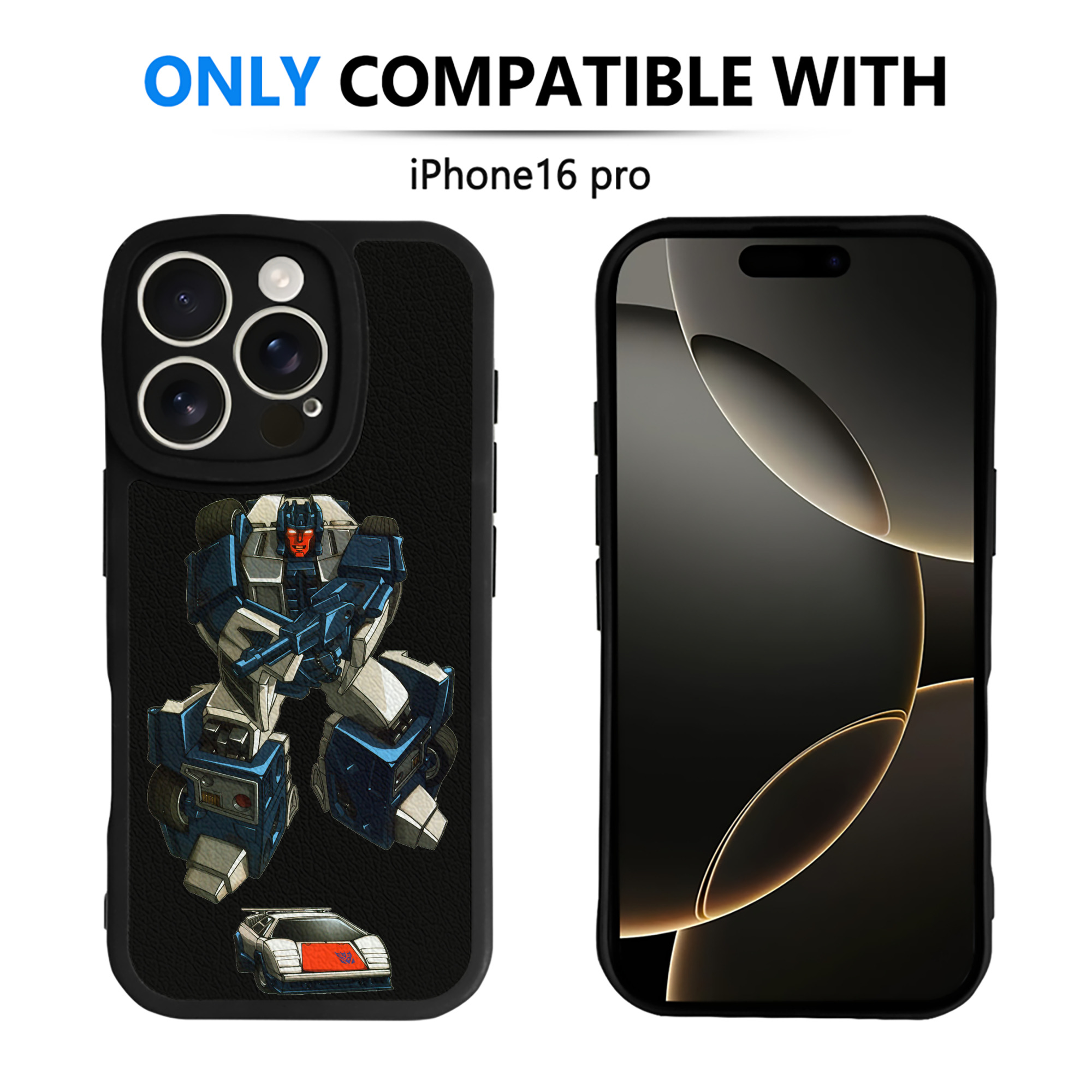 （画像用）  【iPhone 16シリーズ対応】シリコンスマホケース（レザー調） 材質：シリコン